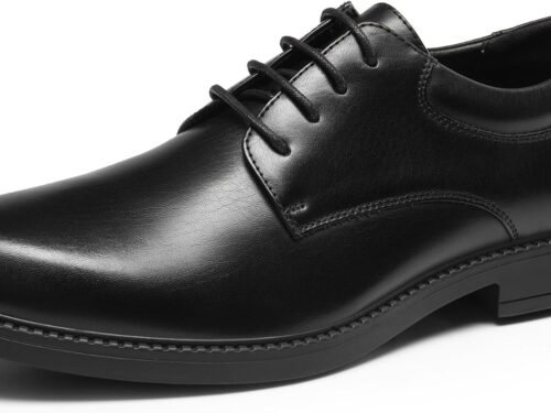 Men's Non Slip Work Shoes Restaurant Resistant Dress Derby Shoes