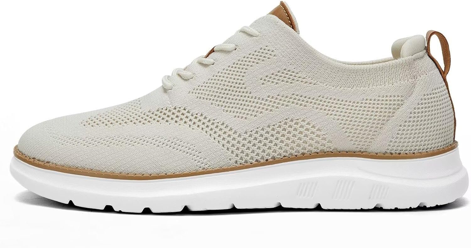 Mens Casual Dress Oxfords Shoes Fashion Mesh Work Business Walking Sneakers Comfortable Lightweight Soft Sole - Image 2