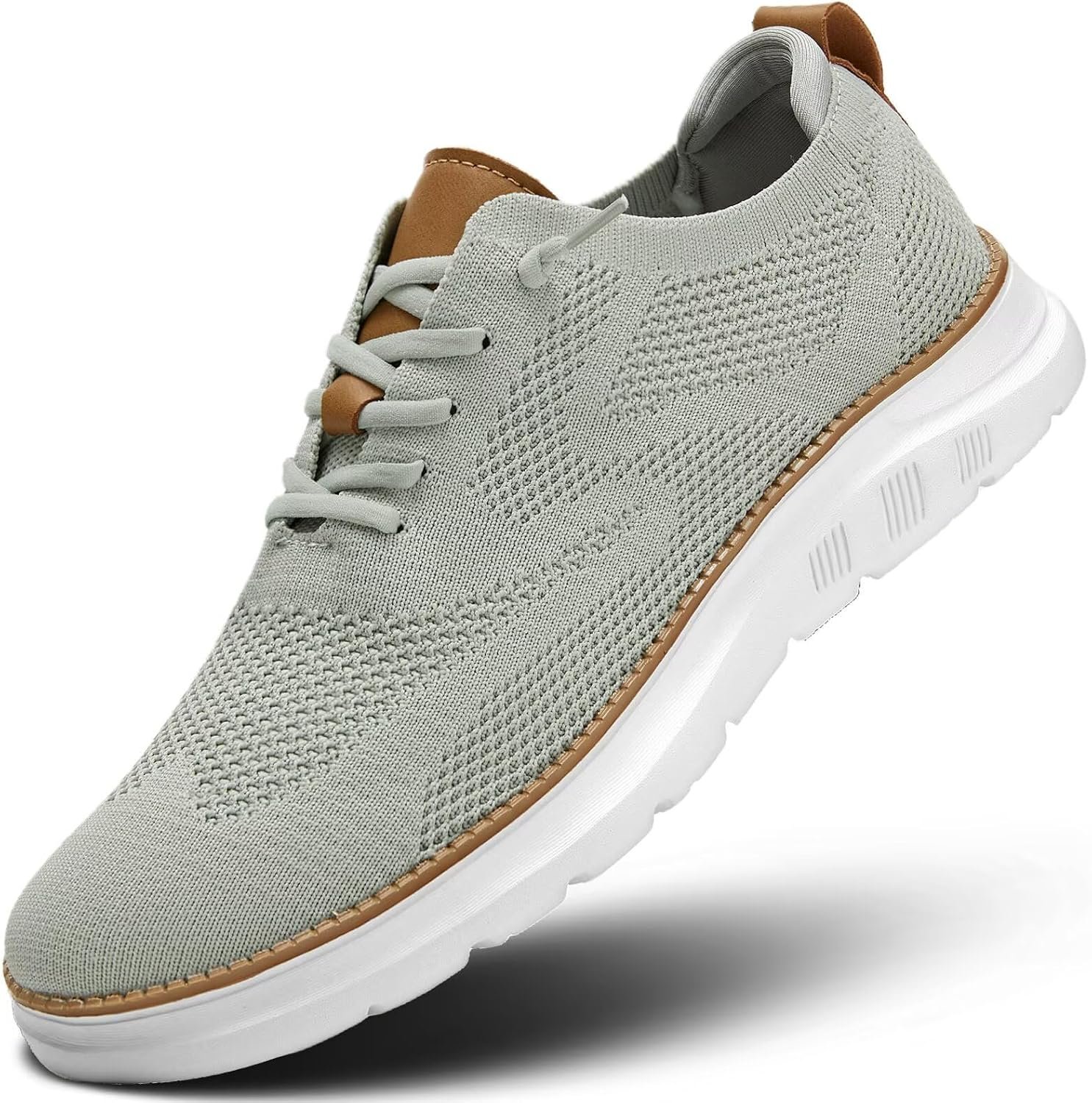 Mens Casual Dress Shoes Fashion Mesh Oxfords Business Walking Work Sneakers Comfortable Lightweight Soft Sole